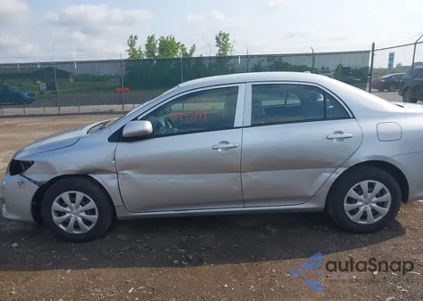 2010 Toyota Corolla Le z USA, uszkodzony, nr VIN 2T1BU4EE9AC263734